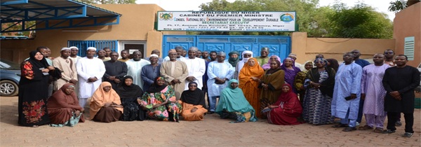 Cérémonie « d'au revoir » et de bienvenue aux SE sortant et entrant du CNEDD