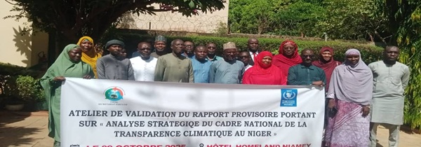 Hôtel Homeland de Niamey : Atelier de validation du document d'étude CBIT-Niger