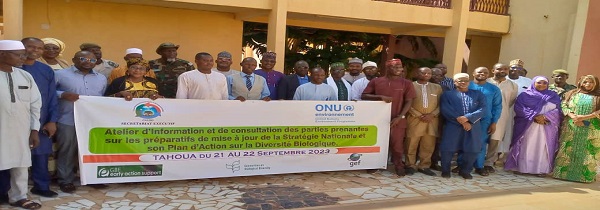 Tahoua: Atelier de consultation des parties prenantes sur le processus de mise à jour de la Stratégie Nationale et son Plan d'Action sur la Diversité Biologique